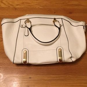 White purse